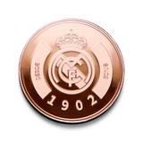 Moneda Oficial Real Madrid Coleccionable 1902 Bronce