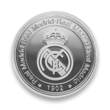 Moneda Oficial Real Madrid Coleccionable Bernabéu Plata