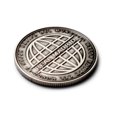 Moneda Oficial Real Madrid Coleccionable El Mejor Equipo del Mundo Níquel Ant.