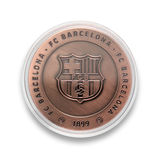 Moneda Oficial FC Barcelona Coleccionable Força Barça Bronce