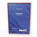 Cuaderno Oficial 3D FC Barcelona A6 Escudo