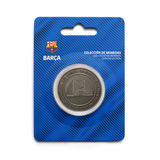 Moneda Oficial FC Barcelona Coleccionable La Masia Oro