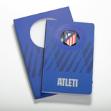 Cuaderno Oficial 3D Atlético de Madrid  A6 Azul