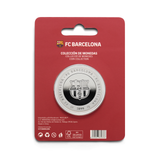 Moneda Oficial FC Barcelona Coleccionable Estadio Plata