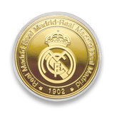 Moneda Oficial Real Madrid Coleccionable  Bernabéu Oro