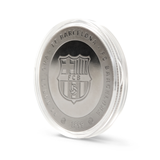 Moneda Oficial FC Barcelona Coleccionable Més que un Club Plata