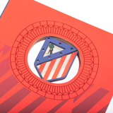 Cuaderno Oficial 3D Atlético de Madrid  A6 Rojo